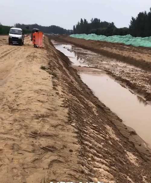 周口扶沟县河道降水